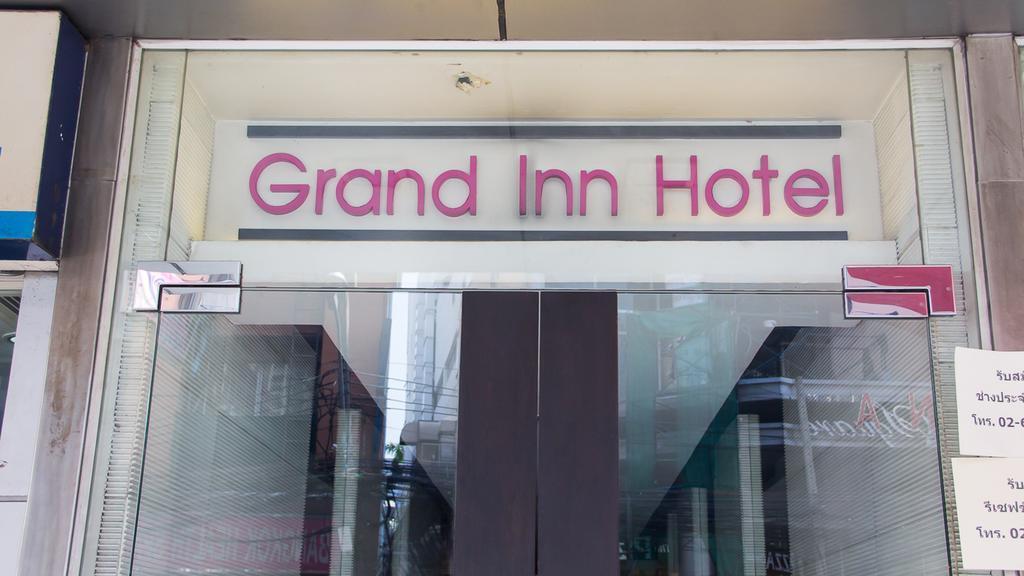 Grand Inn Hotel Banguecoque Exterior foto